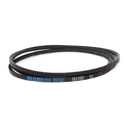 D&D SPA3350 Metric V-Belt, 3350mm Outside Length, 13 mm Top Width, 10 mm Thickness, 1 Ribs SPA3350